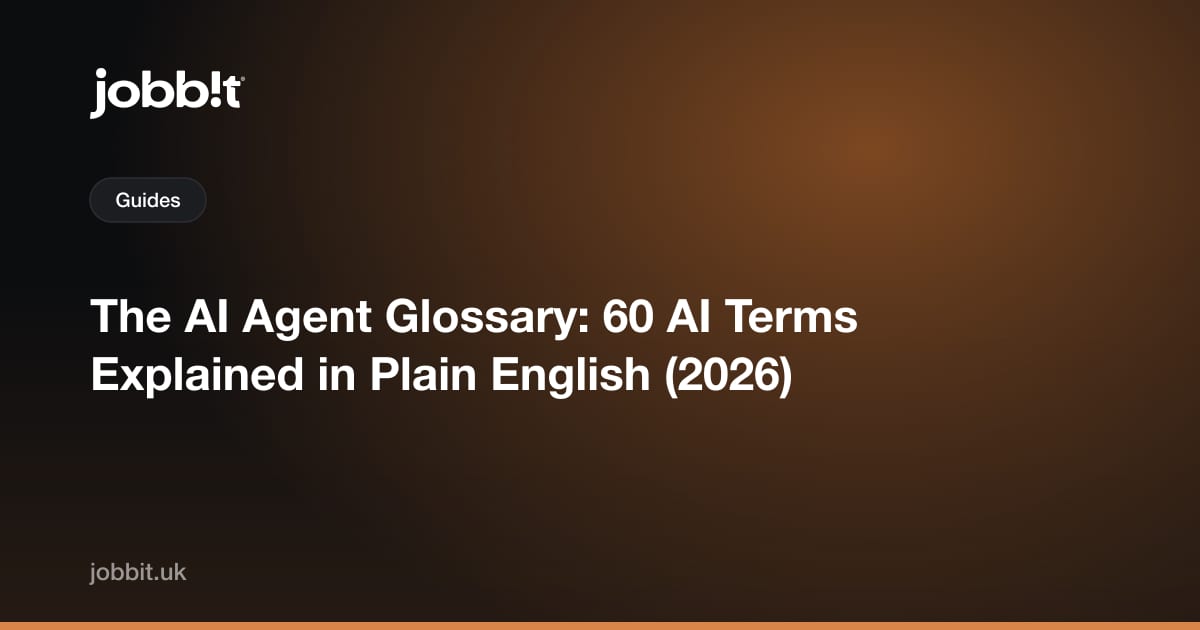 Il glossario degli agenti AI: 60 termini AI spiegati in parole semplici (2026)