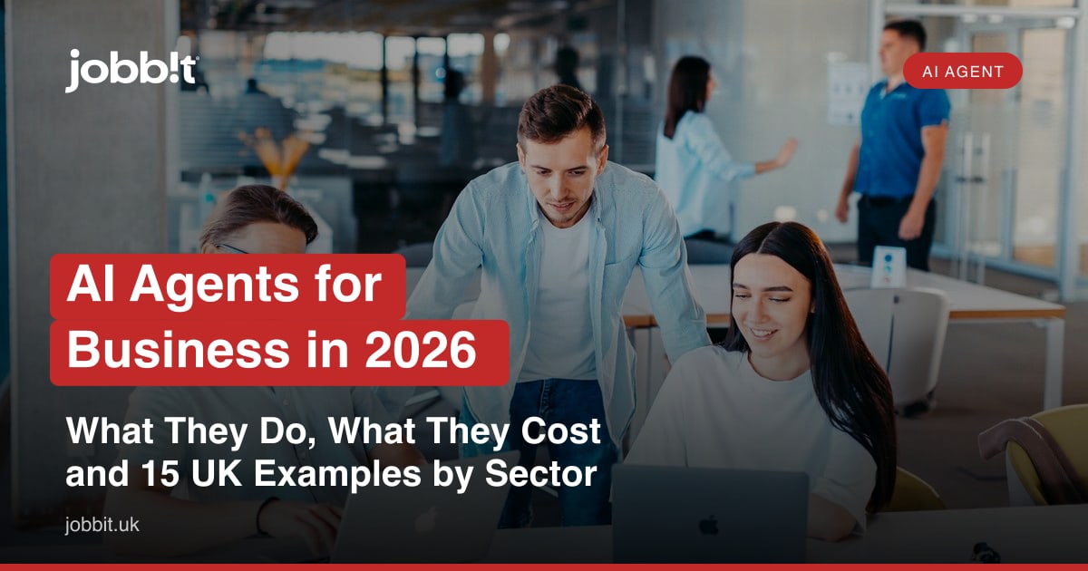 Agenti AI per le aziende nel 2026: cosa fanno, quanto costano e 15 esempi nel Regno Unito