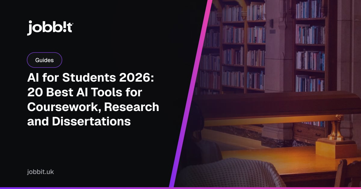 AI per studenti 2026: i 20 migliori strumenti di AI per compiti, ricerca e tesi (ChatGPT, Claude, NotebookLM, Gemini, Jobbit)