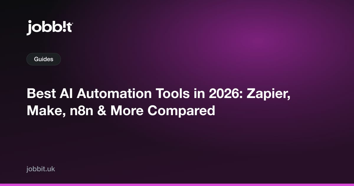 2026년 최고의 AI 자동화 도구: Zapier, Make, n8n 외 비교