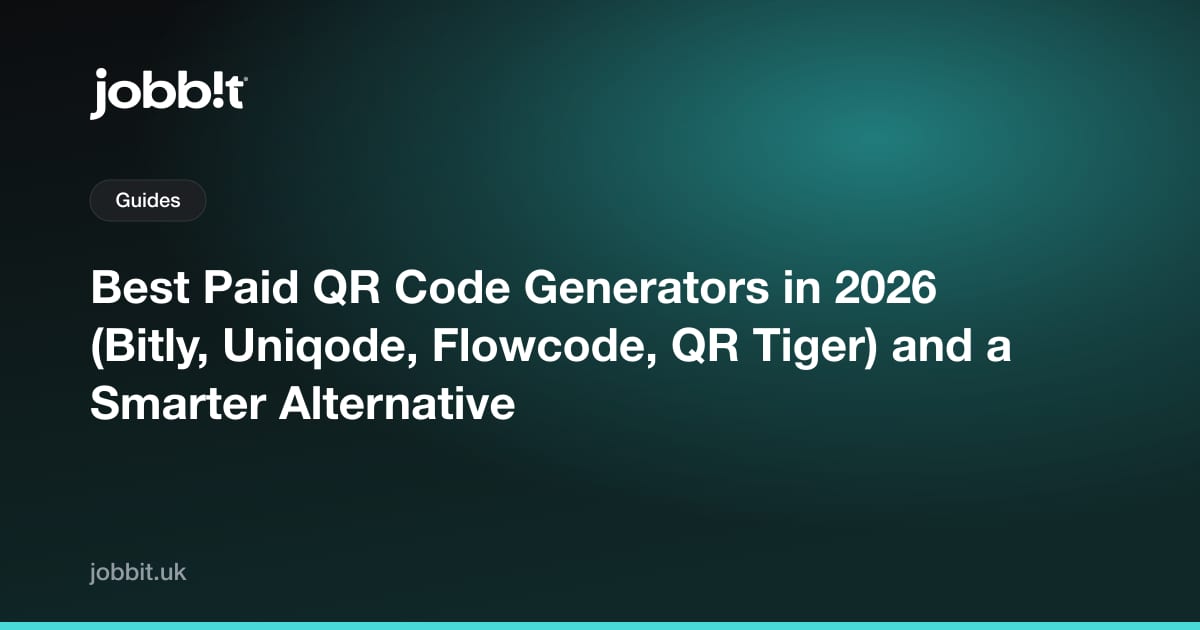 Bedste betalte QR-kode-generatorer i 2026 (Bitly, Uniqode, Flowcode, QR Tiger) og et smartere alternativ