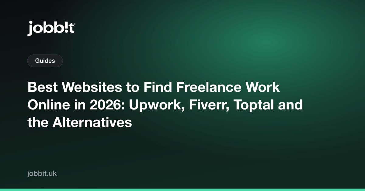 2026년 온라인 프리랜서 구인 사이트 총정리: Upwork, Fiverr, Toptal 및 대안 플랫폼