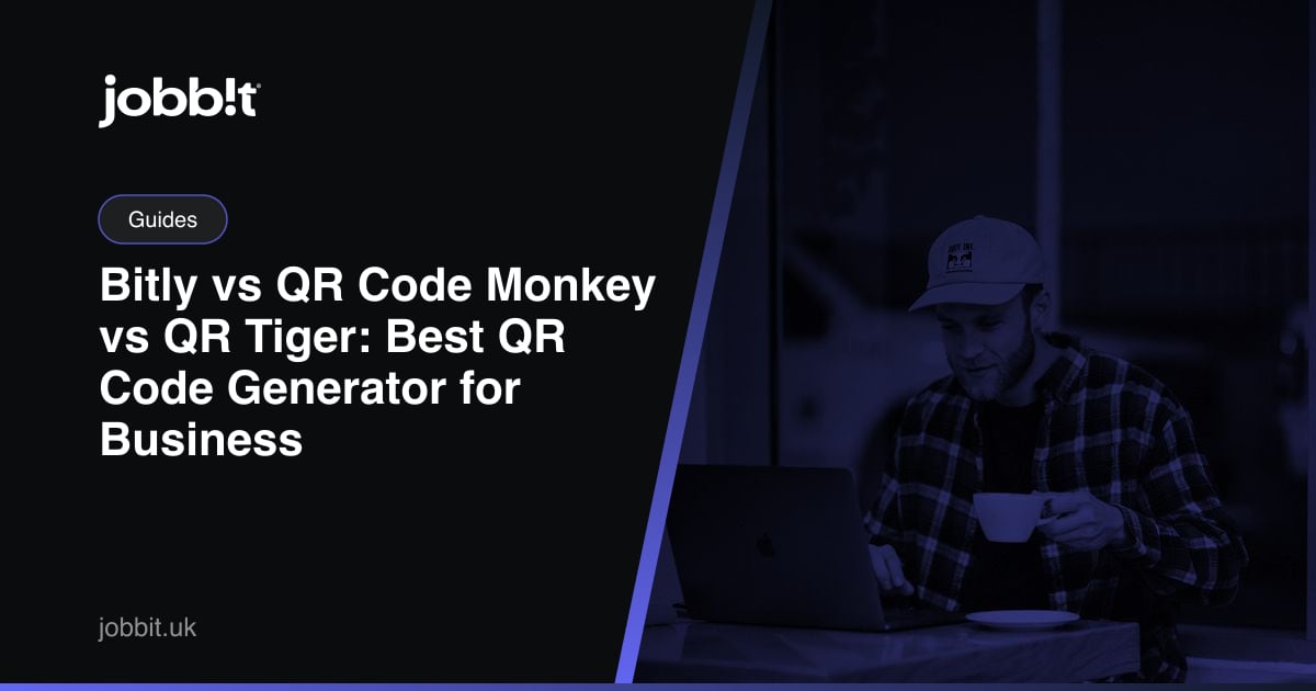 Bitly vs QR Code Monkey vs QR Tiger im Jahr 2026: Der beste QR-Code-Generator für Unternehmen, statisch vs dynamisch (Uniqode, Canva, Jobbit)