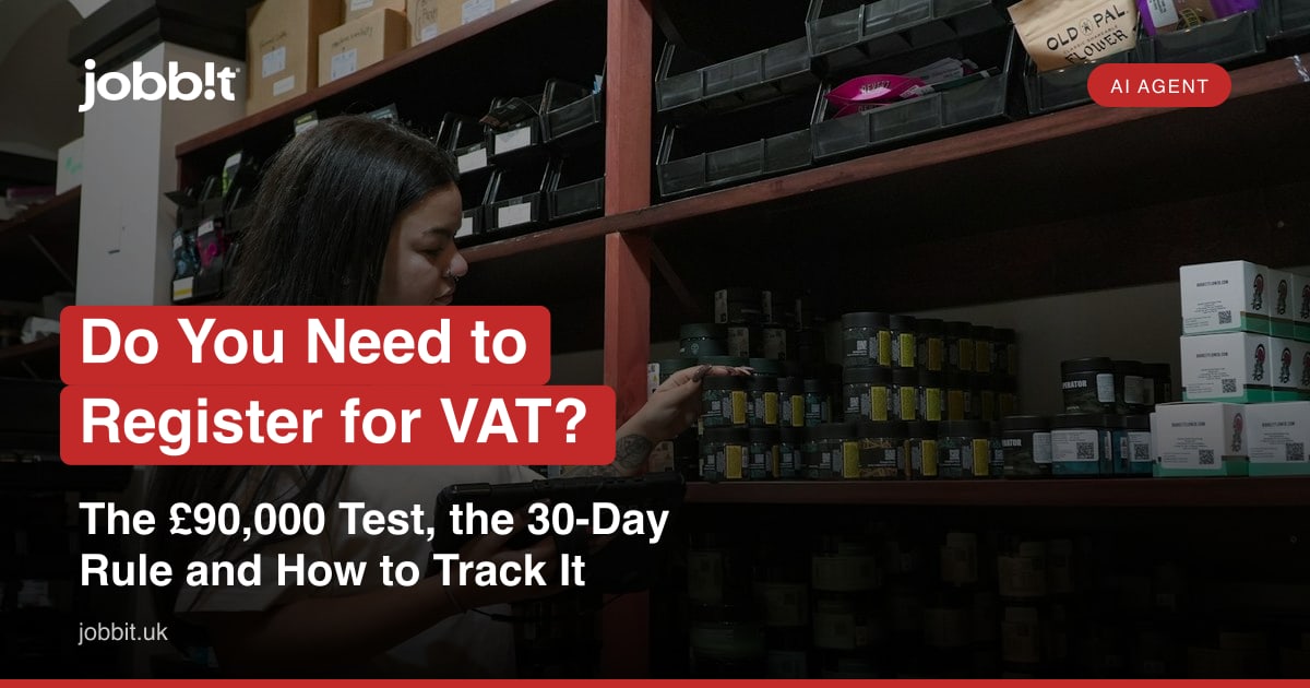 영국 부가가치세(VAT) 등록해야 할까? £90,000 기준, 30일 규칙, 추적법