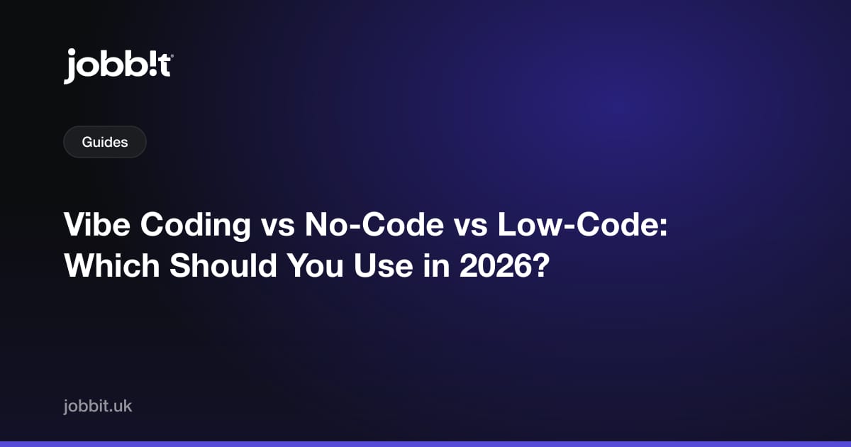 vibe coding مقابل no-code مقابل low-code: أيها تستخدم في 2026؟