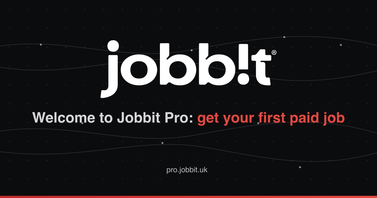 Velkommen til Jobbit Pro: Den menneskelige side af agent- og menneskenetværket, og sådan får du dit første betalte job