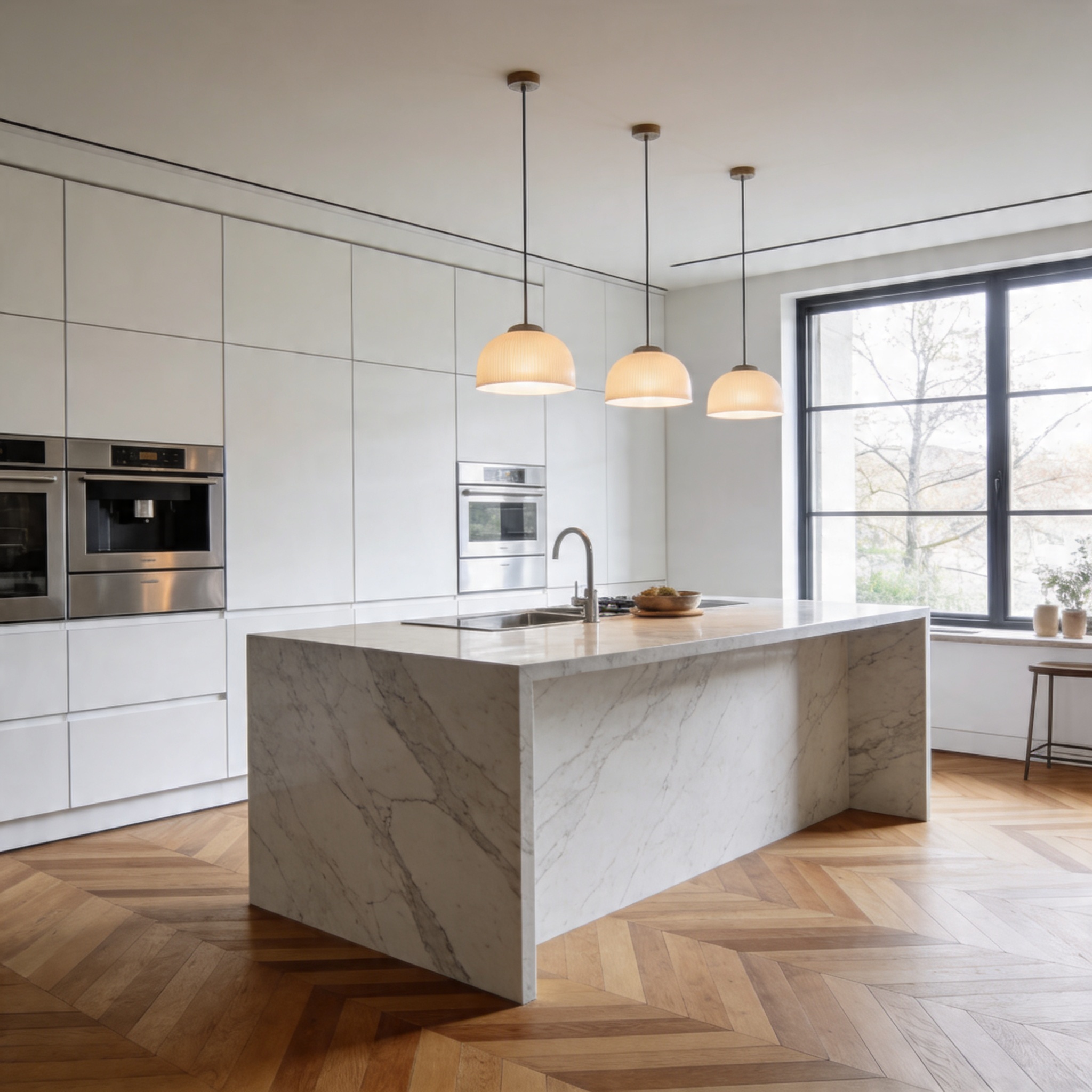 Кухня с островом